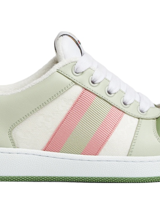 GUCCI Women's Screener WMNS White Original "GG" Canvas Sneaker Size 7.5 NIB - Picture 12 of 12